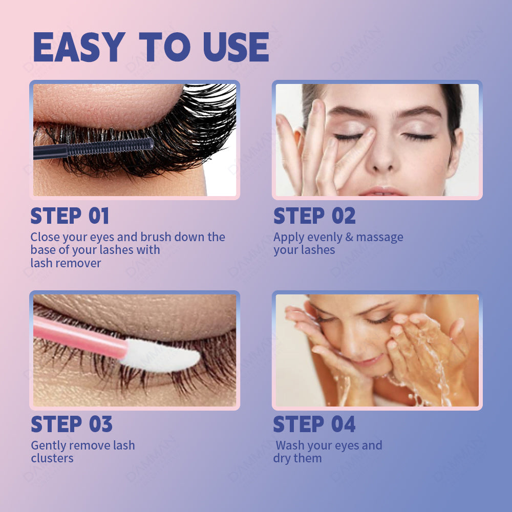 DAMMAN Lash Remover Gel for lash clusters
