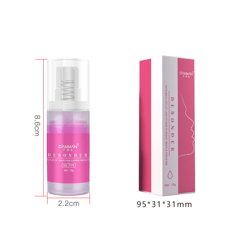 DAMMAN Lash Debonder 15ml Gel For Eyelash Glue