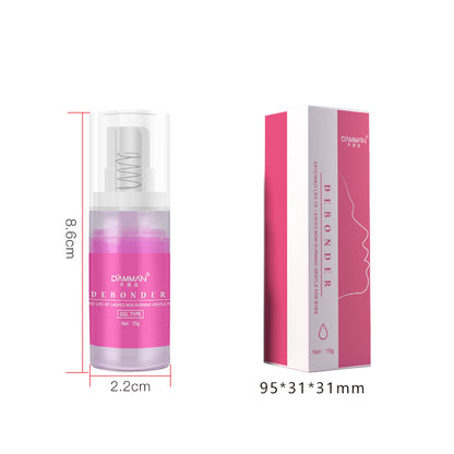 DAMMAN Lash Debonder 15ml Gel For Eyelash Glue