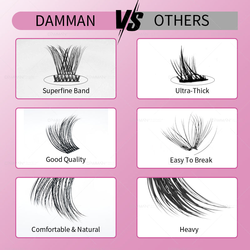 Damman 6D DIY Cluster Lashes (only lashes)