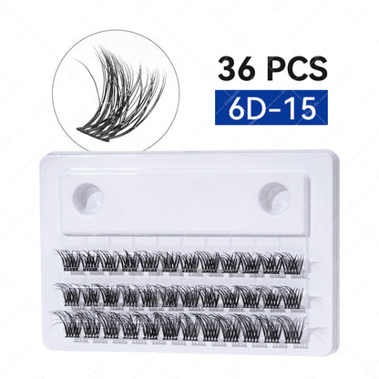 Damman 6D DIY Cluster Lashes 3 Rows (only lash)