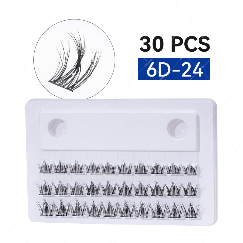 Damman 6D DIY Cluster Lashes 3 Rows (only lash)