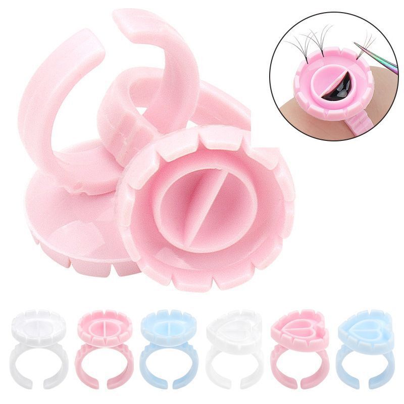 Round Eyelash Glue Ring