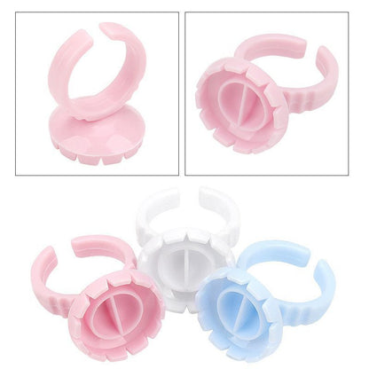 Round Eyelash Glue Ring