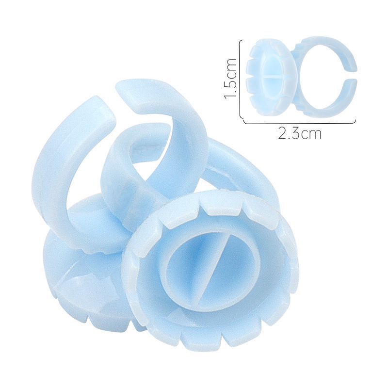 Round Eyelash Glue Ring