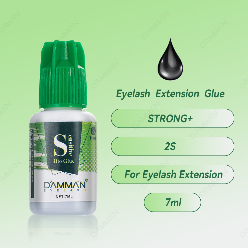 Damman NO.3 Plant Glue 2s Black Lash Adhesive(7ml/10ml)