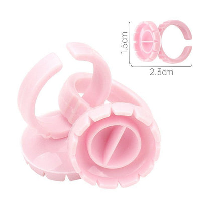 Round Eyelash Glue Ring