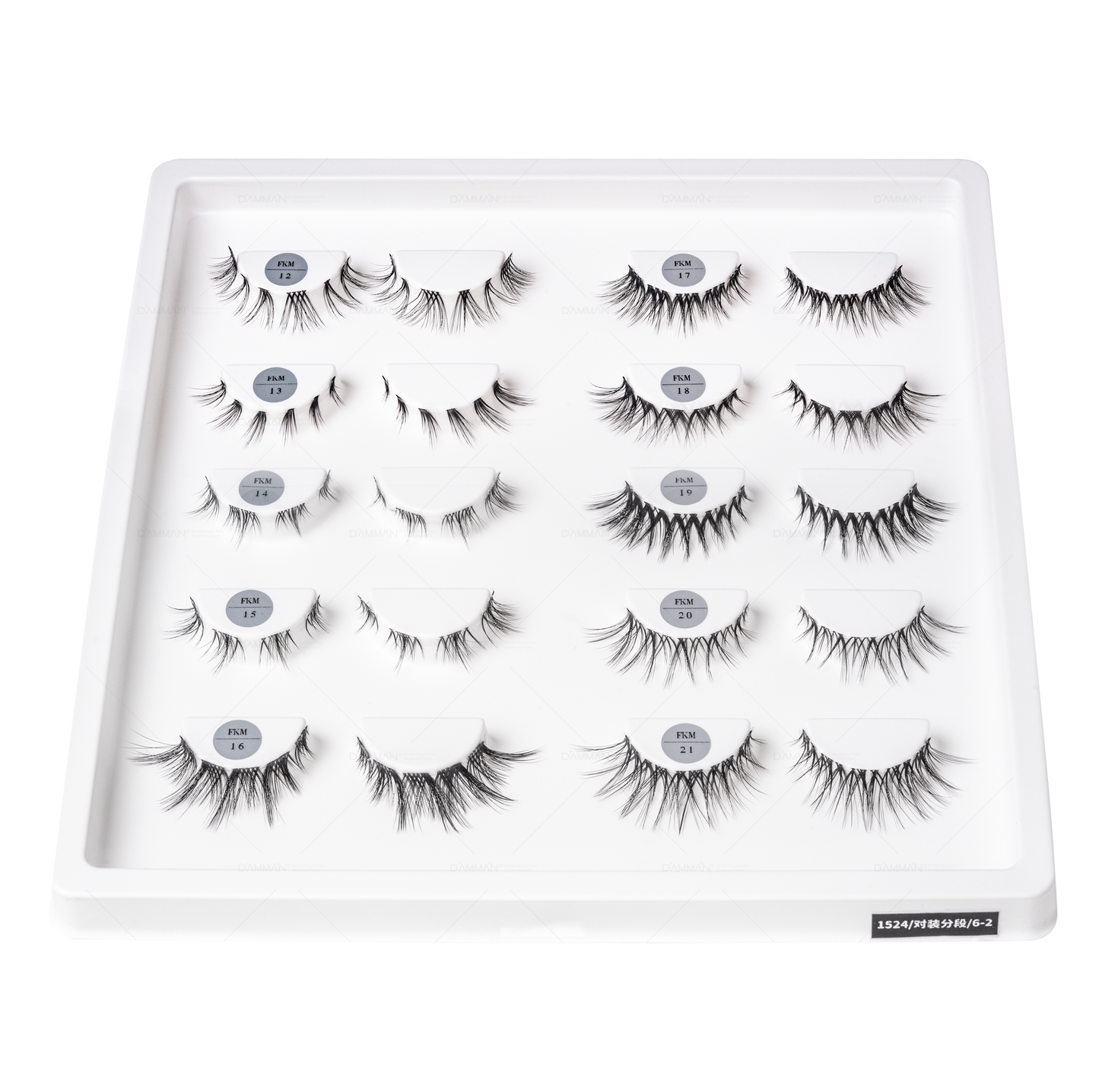 Damman FKM series full strip eyelash