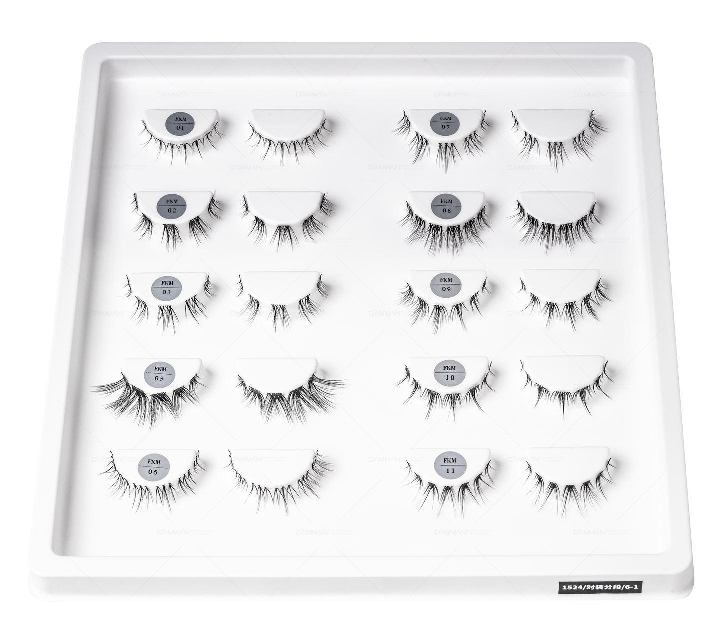 Damman FKM series full strip eyelash