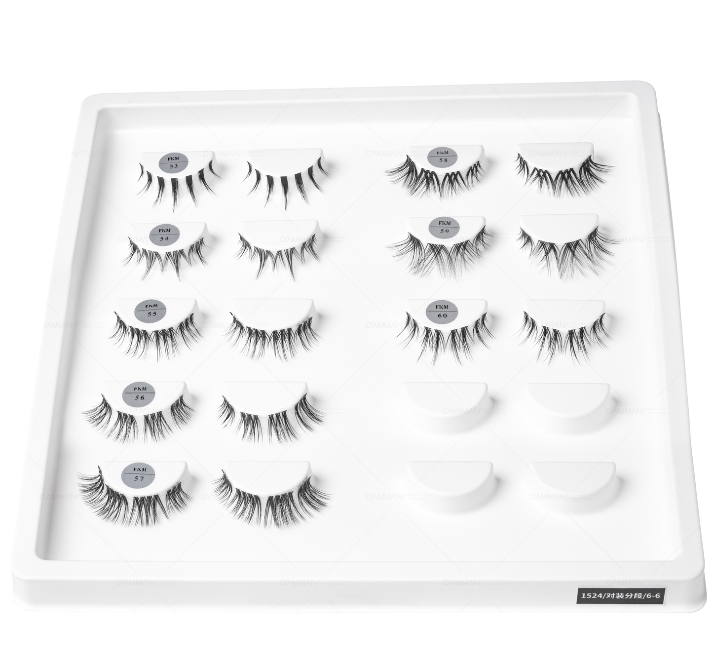 Damman FKM series full strip eyelash