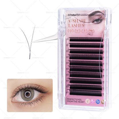 Damman V-Shape Eyelash Extension