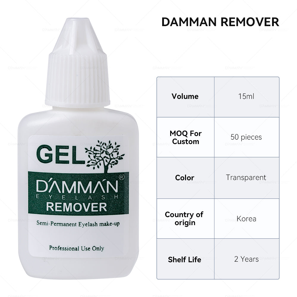 Damman Eyelash Glue Remover(15ml remover gel)